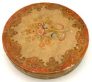 Vintage Handpainted Papier Mache Cheese Box
