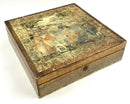 Large Florentine Decoupage Gilt Box