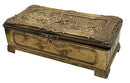 Vintage Jennings Brothers Brass Casket Box
