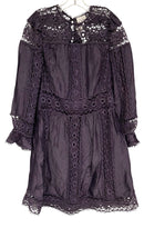 JADE Johnny Was Purple Lace "Mitska" Dress