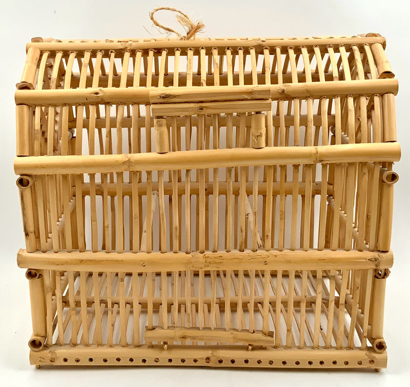 Rattan Birdcage Basket