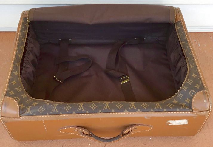 LOUIS VUITTON Vintage The French Company Monogram Pullman Suitcase