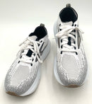 BROOKS White Grey Black Knit Glycerin Stealthfit 21 Running Shoes 8.5