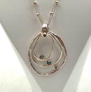 SIKARA & CO. Sterling & Blue Topaz Necklace