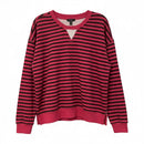 TRIBAL Pink/Brown Stripe L/S Top