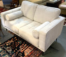 Mid Century Style Boucle Loveseat