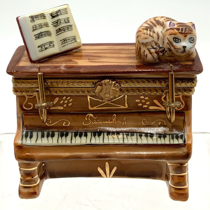 Limoges Handpainted Porcelain Trinket Box