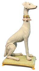 Vintage Italian Pottery Whippet Figure