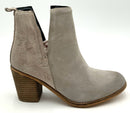 DIBA Grey Sue "Later On" Ankle Boots 8