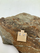 14kt White Gold & Opal Stud Earrings