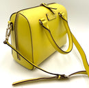 KATE SPADE Citron Leather Wellesley Alessa Satchel Handbag