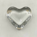 Baccarat Crystal Heart Paperweight