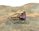 14kt Gold & Amethyst Ring