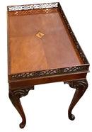 Chippendale Style Tea Table With Fretwork Gallery
