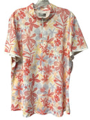 CALLAWAY White/Red/Blue/Yellow Floral 1/4 Zip S/S Top & Athletic Skirt