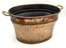 Oval Copper Bucket