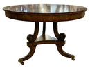 Maitland Smith Round Regency Style Foyer Table