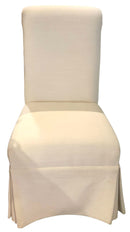 Set/4 Skirted Parsons Chairs