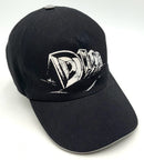 Christian Dior Black White Graphic Logo Cotton Baseball Cap