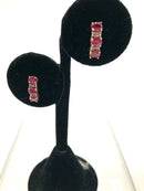 14kt Gold, 10kt Gold & Ruby Earrings