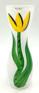Kosta Boda Signed Tulip Vase