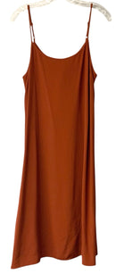EILEEN FISHER Rust Slip Dress
