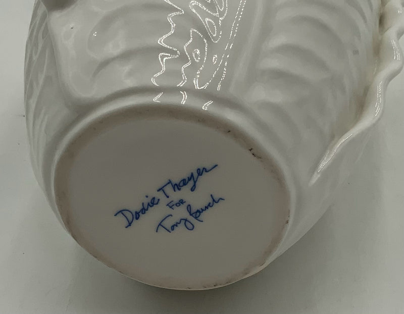 Dodi Thayer for TORY BURCH Lettuce Ware Pitcher NIB