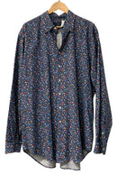 RALPH LAUREN Navy/Red/Blue Floral L/S B/D Shirt