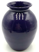 1945 Handmade Purple Pottery Vase