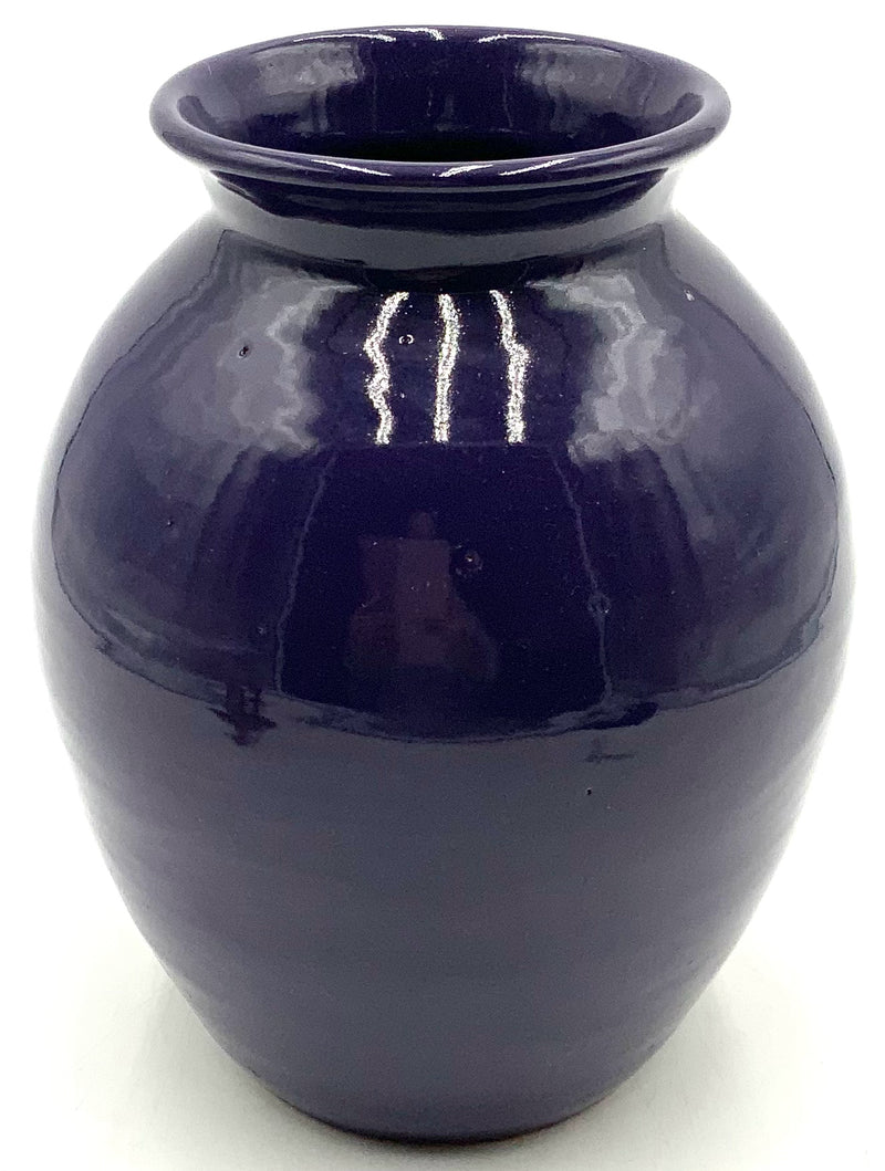 1945 Handmade Purple Pottery Vase