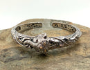 JAI BY JOHN HARDY Sterling & Garnet Bracelet w/14kt Gold Accents