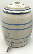 Antique Stoneware Cooler with Lid