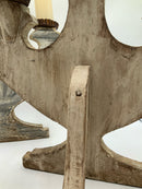 Pair of Antique Italian Stage Candelabras