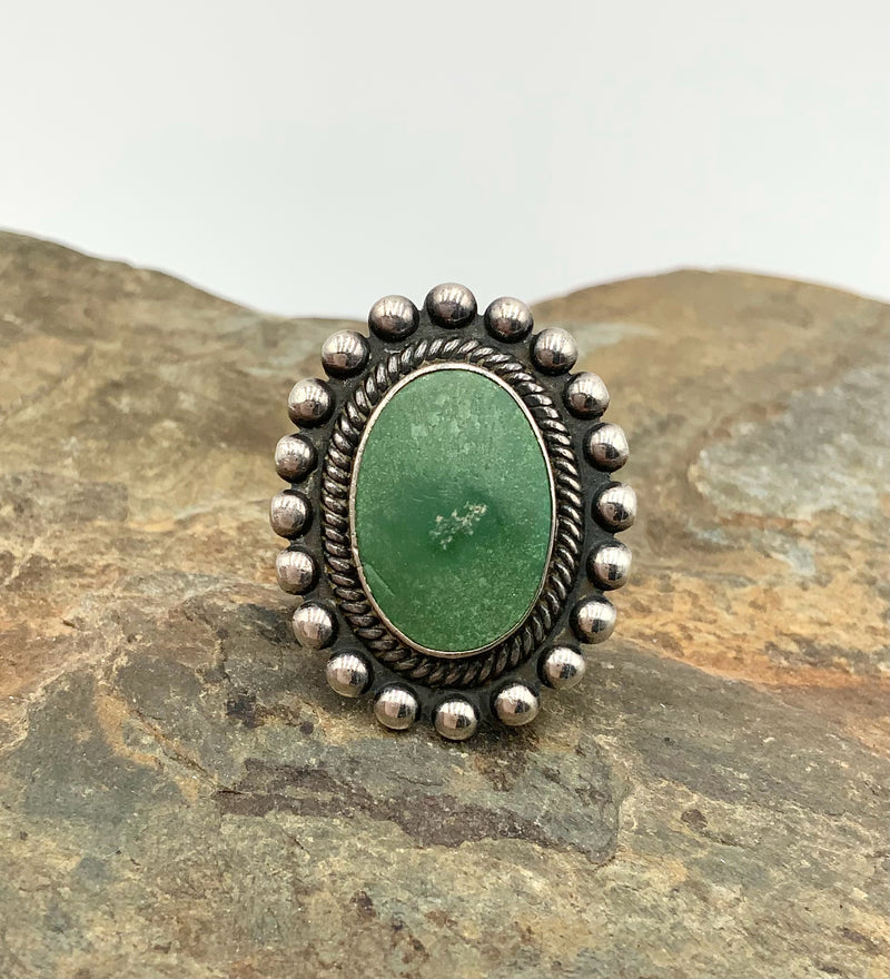 Southwest Style Sterling & Turquoise Ring