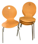 Set/4 Calligaris Italian MCM Dining Chairs