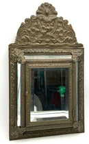 Antique Mirror Cabinet With Brushes