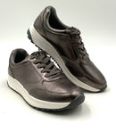 NATURALIZER Pewter Leather Shay Sneakers 7