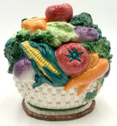 Fitz & Floyd Vegetable Basket Canister
