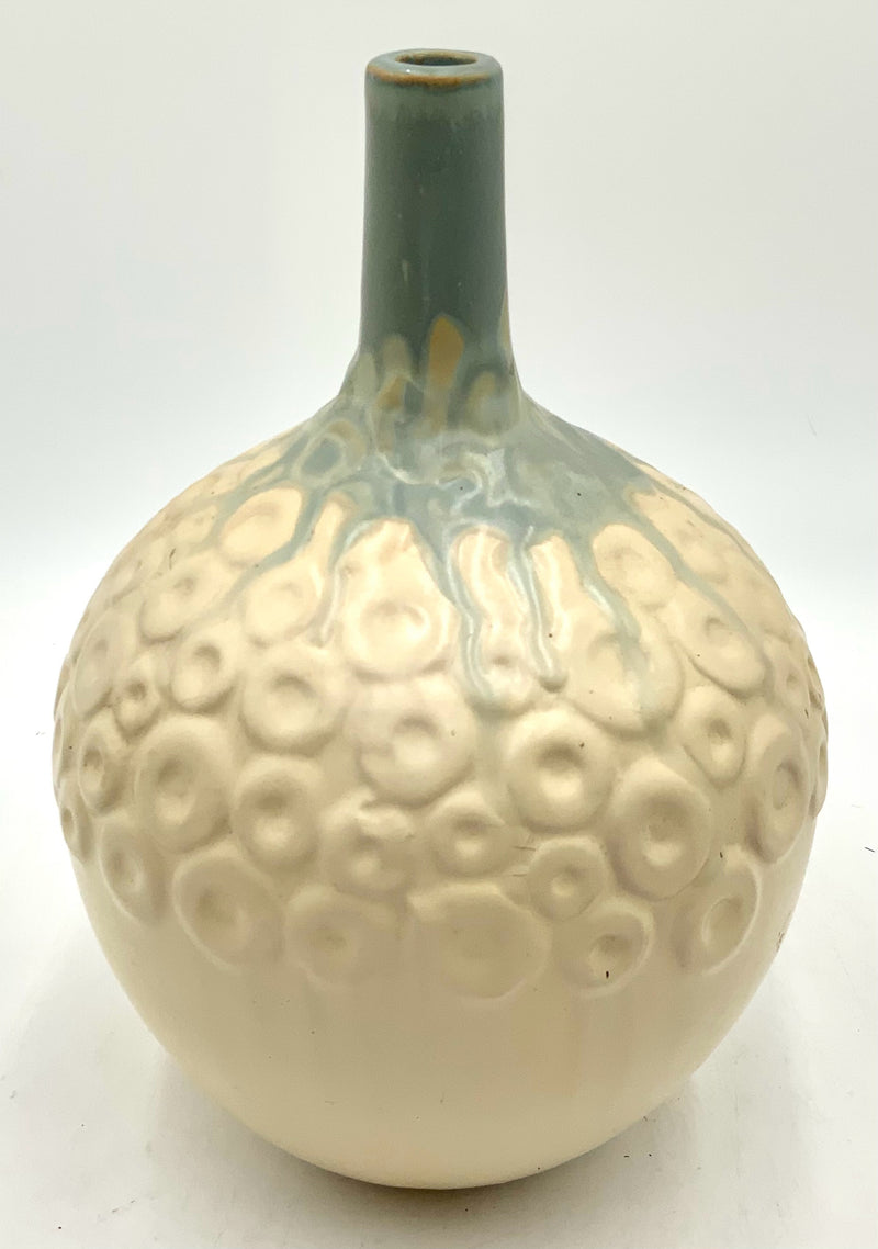 Blue & White Pottery Dimple Vase