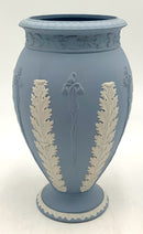 Wedgwood Blue Jasperware Vase