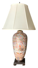 Asian Ceramic Vase Lamp