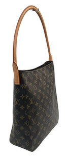 LOUIS VUITTON Vintage Monogram Canvas Looping GM Bag