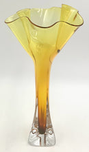 Jonathan Winfisky Signed Art Glass Vase