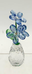 SWAROVSKI Crystal Forget-Me-Nots in Vase