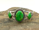 RUNNING BEAR TRADING CO. Sterling & Gaspeite Cuff