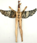 Elizabeth Frank Wood & Tin Wall Sculpture