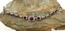 FUSION Sterling, Ruby & Garnet Bracelet
