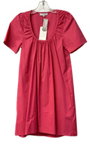 TAYLOR TILMAN Pink Scoop Neck S/S Dress