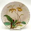 Set/6 Antique Minton Orchid Plates