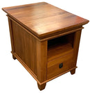 Crate & Barrel Wood Nightstand